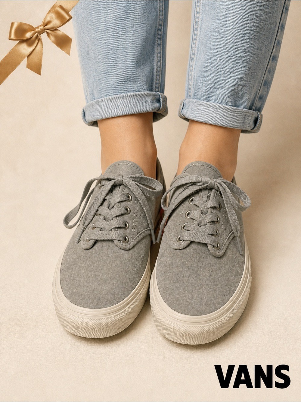 Vans MTE Mountain Edition Gray Leather Sneakers Women’s 8.5